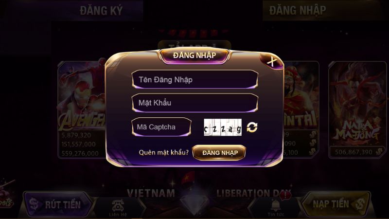 Hướng dẫn đăng nhập BOSSFUN đơn giản