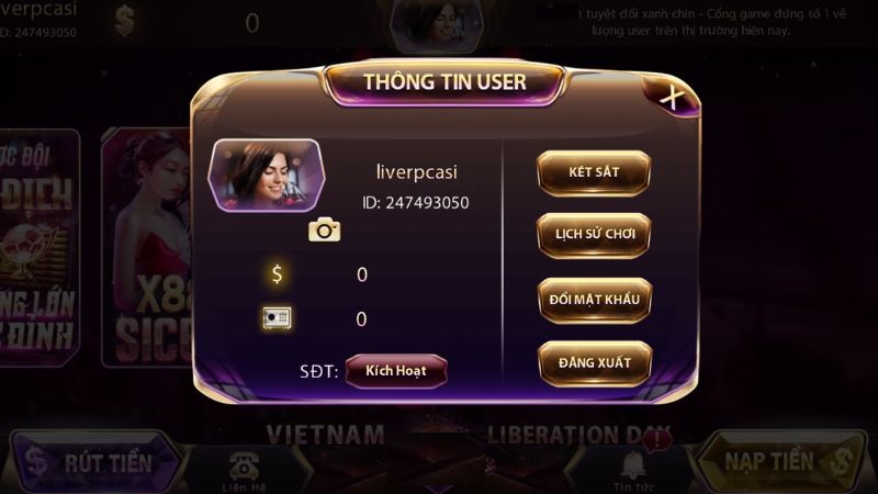 Thông tin cần thiết khi đăng ký BOSSFUN