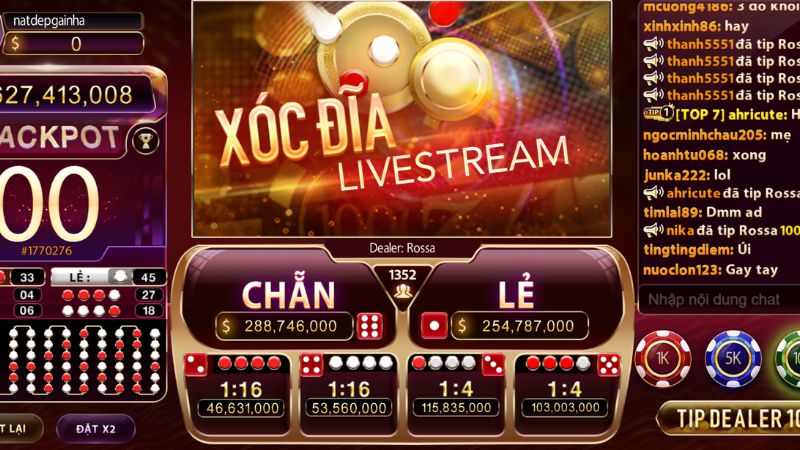 Xóc Đĩa Live tại Casino BOSSFUN